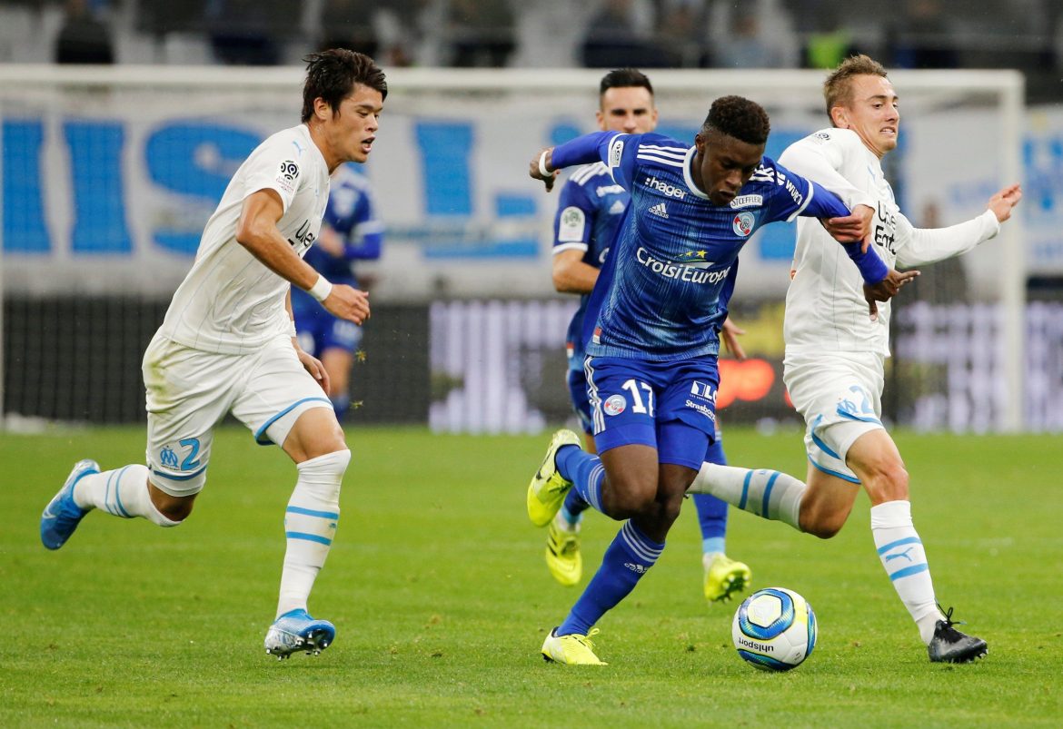 West Ham target Jean-Ricner Bellegarde thrives in 5-0 Strasbourg rout